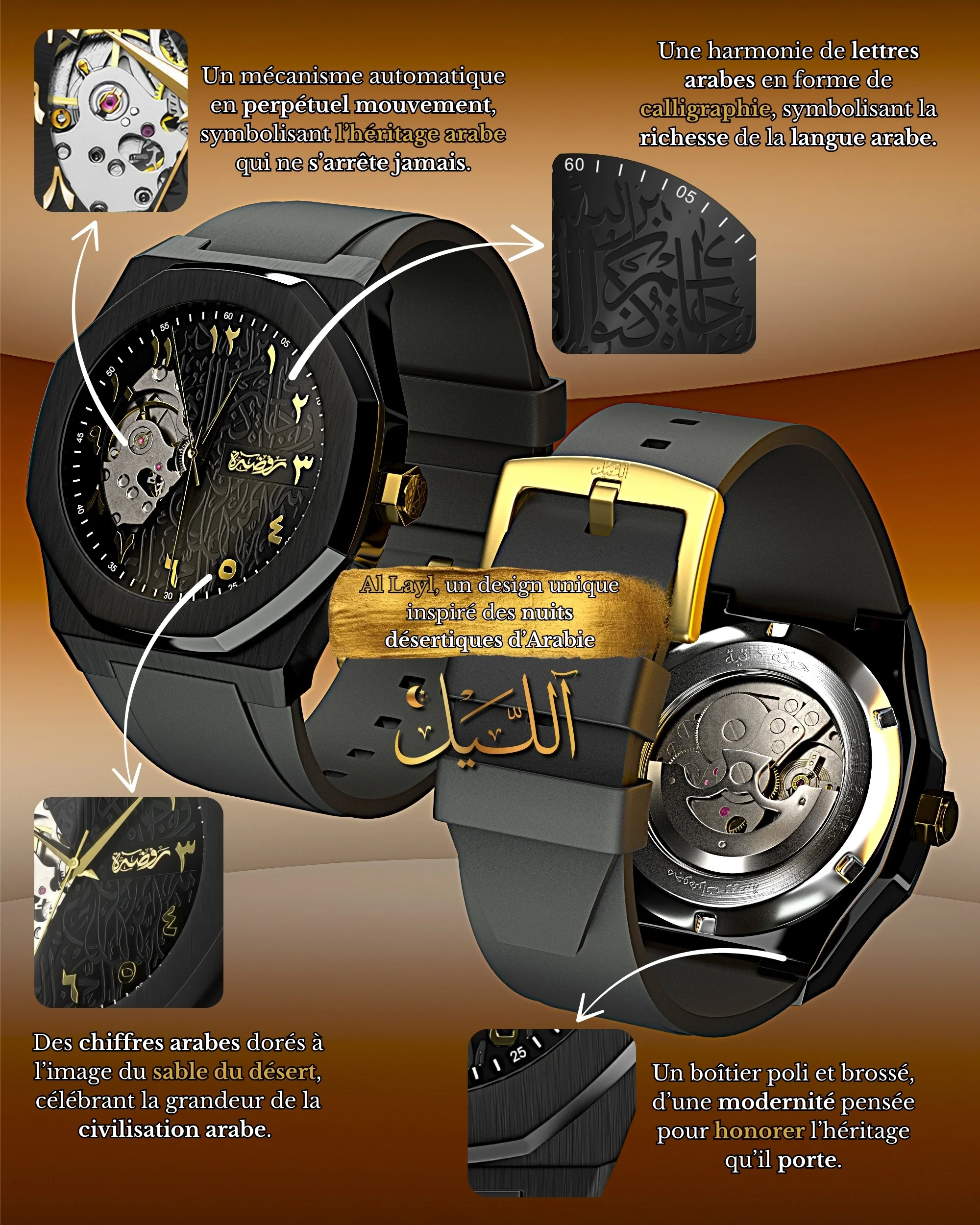 Montres Arabes, Rawda Jewels Collection