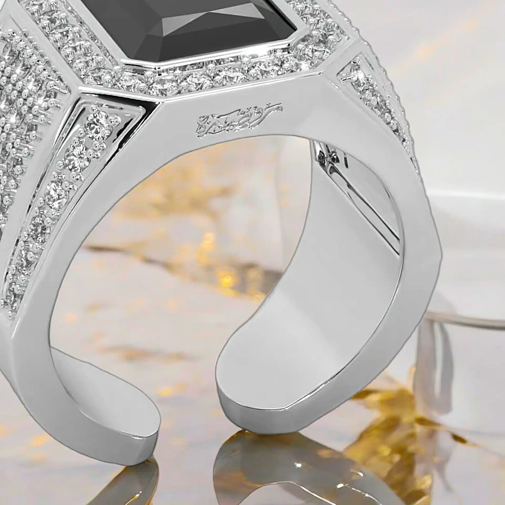 Bague ajustable homme Rawda Jewels